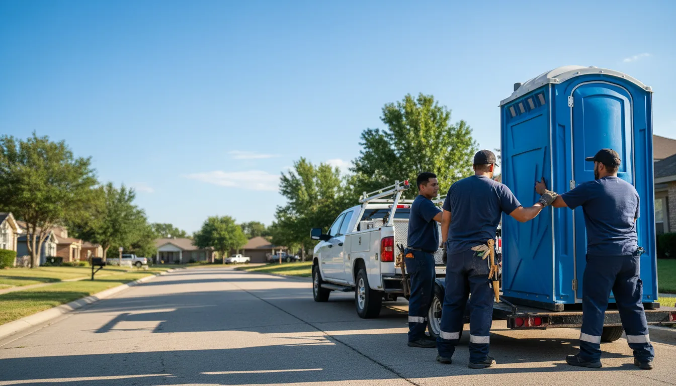 Portable Toilet Rental in Le Roy, KS near me